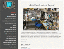 Tablet Screenshot of nabilselectronics.com